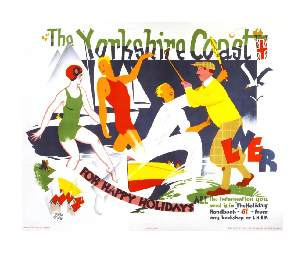 ‘The Yorkshire Coast’, LNER poster, 1930. - Image 29