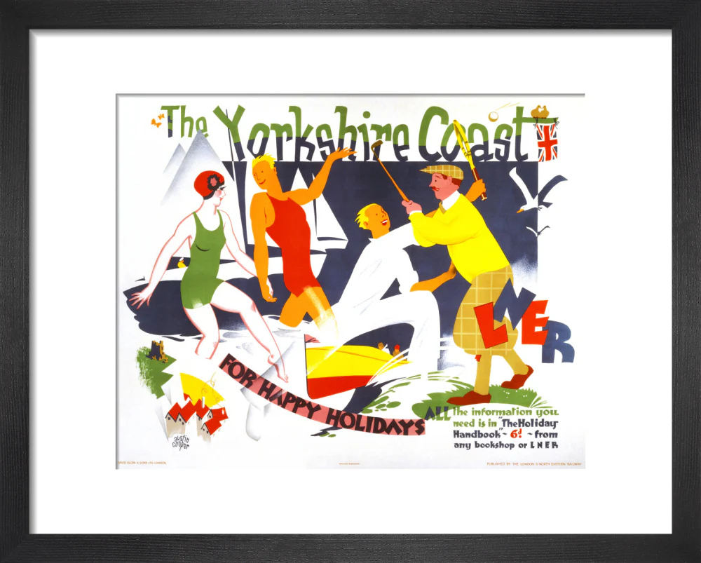 ‘The Yorkshire Coast’, LNER poster, 1930. - Image 36