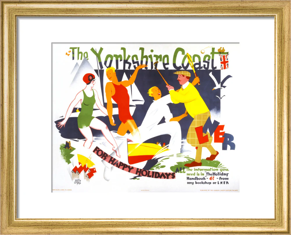 ‘The Yorkshire Coast’, LNER poster, 1930. - Image 38