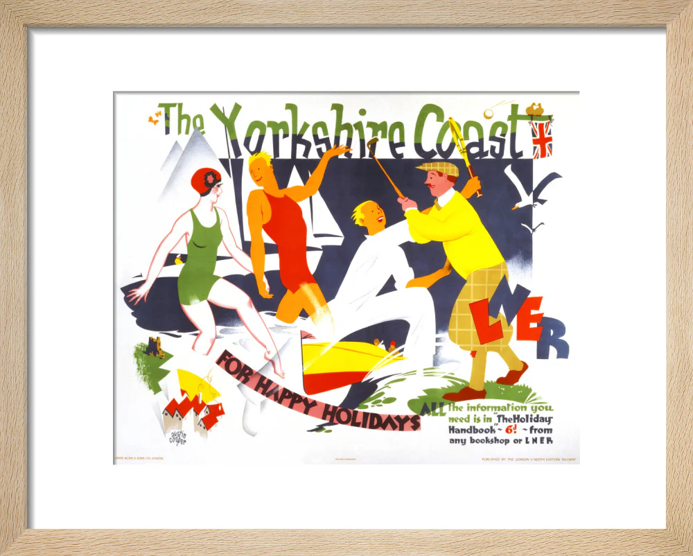 ‘The Yorkshire Coast’, LNER poster, 1930. - Image 6