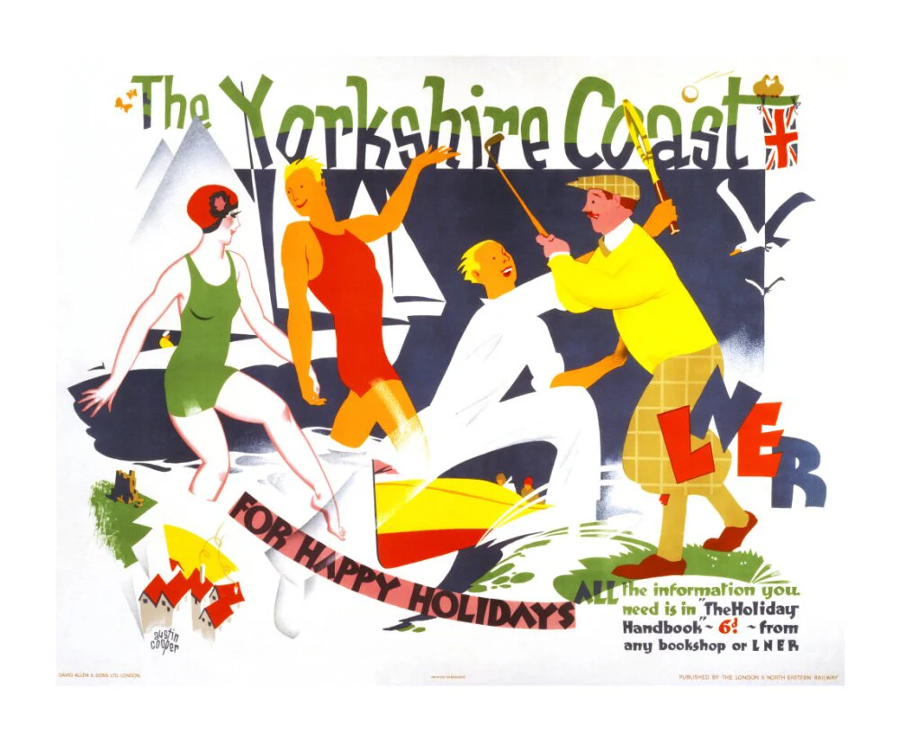 ‘The Yorkshire Coast’, LNER poster, 1930. - Image 63