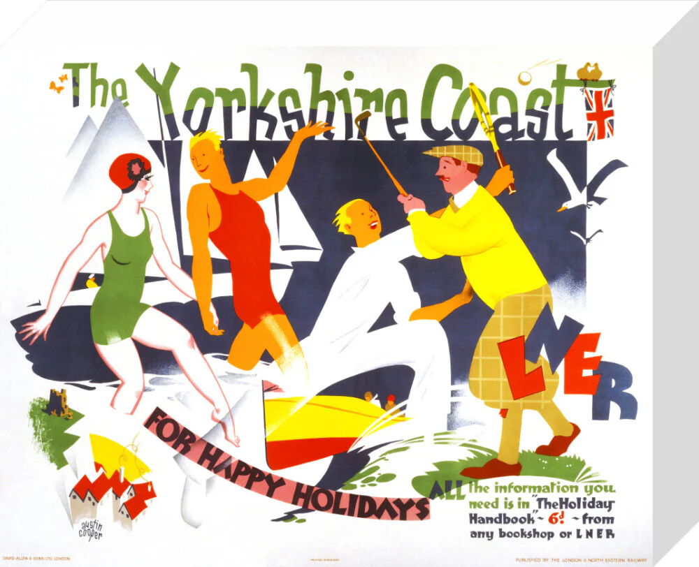 ‘The Yorkshire Coast’, LNER poster, 1930. - Image 64