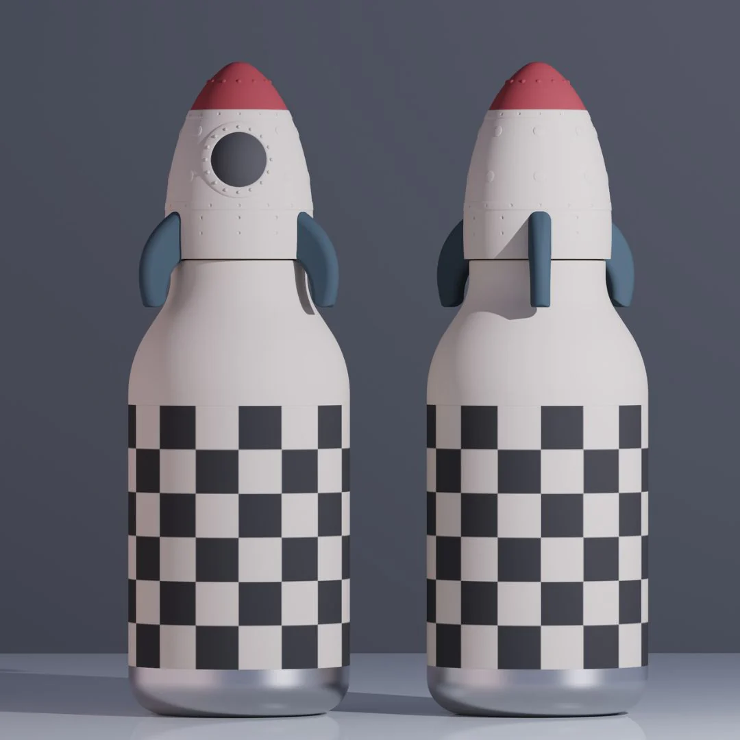 Rocket Bestie Water Bottle - Image 4