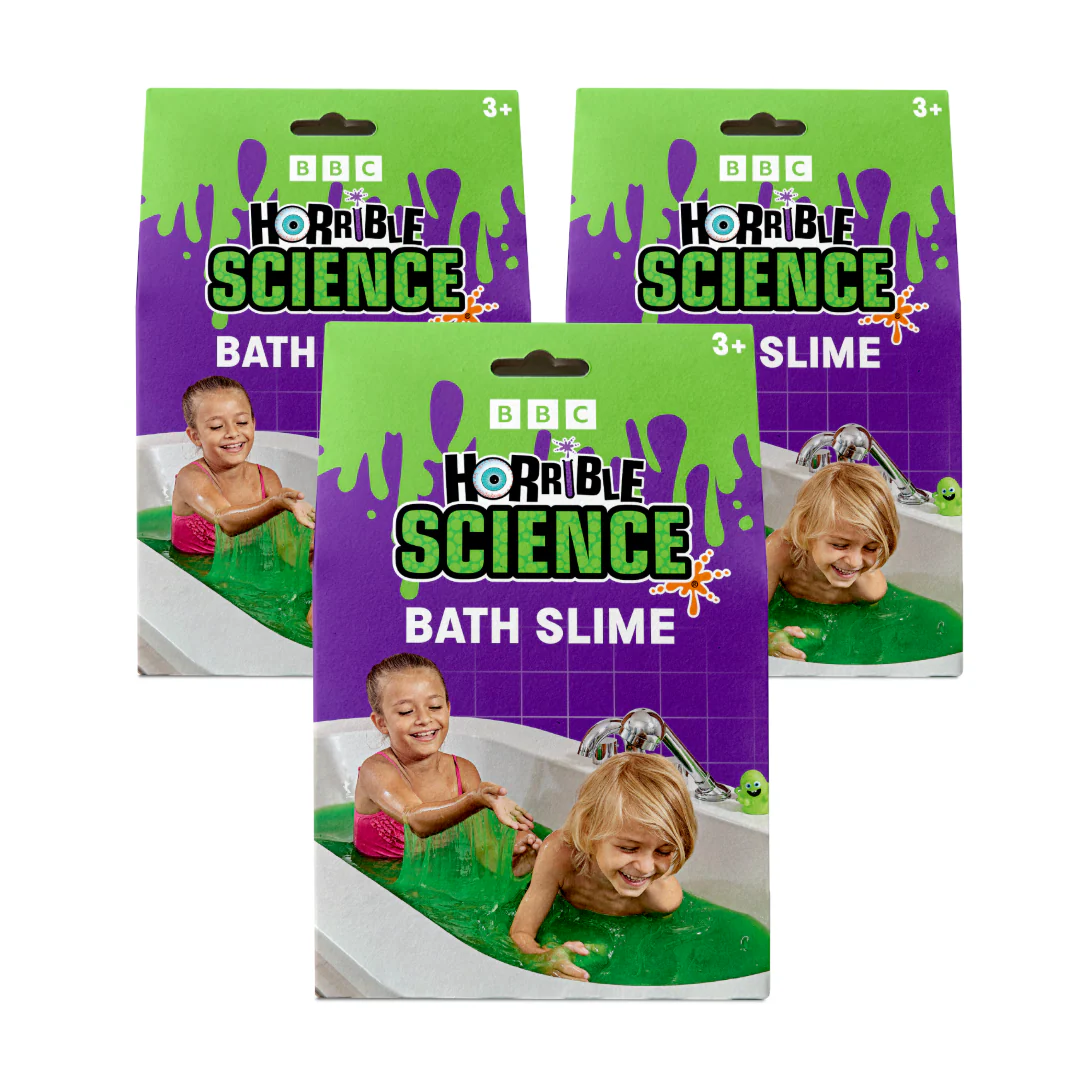 Science and Industry Museum Horrible Science Bath Slime Set of 3 - Image 3