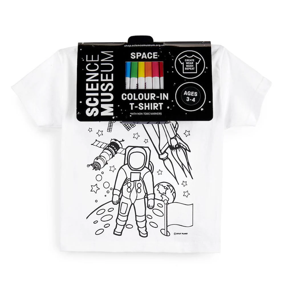 Science Museum Children's Colour in Space T-shirt