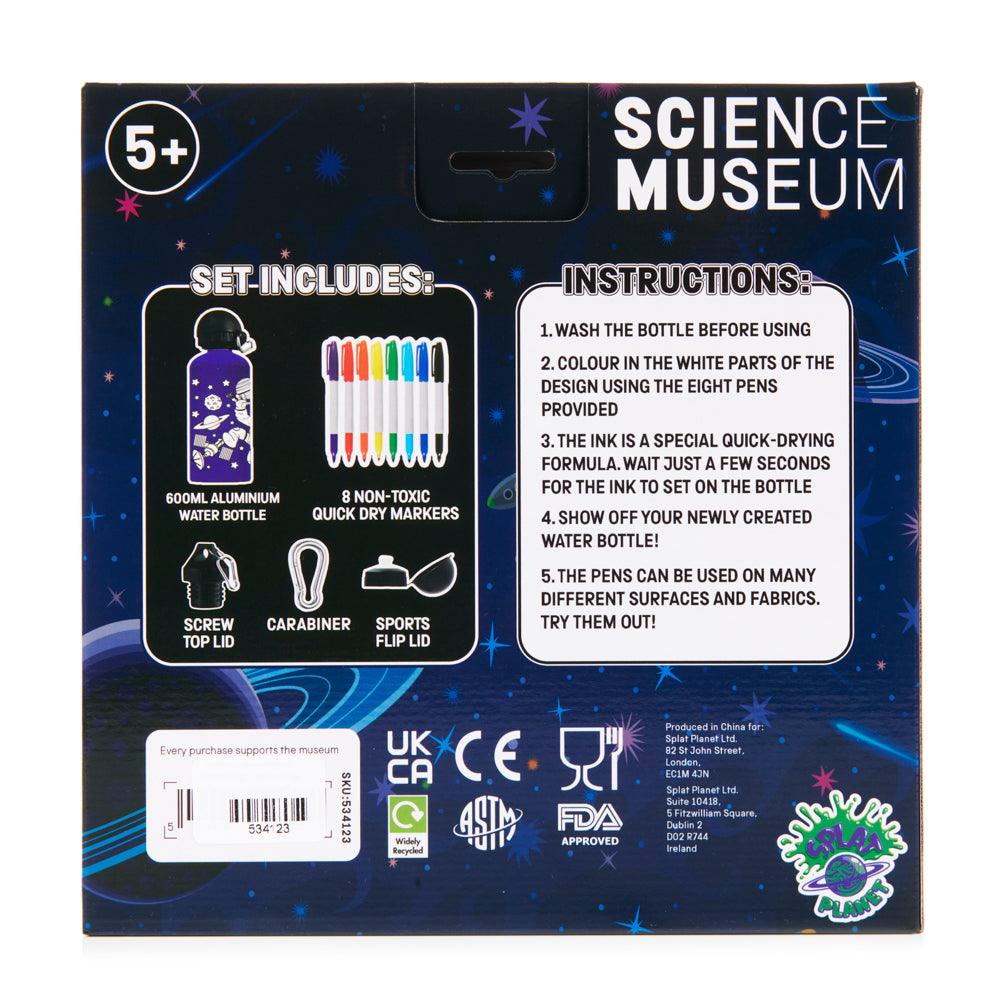Science Museum Colour-in Space Water Bottle - Image 3