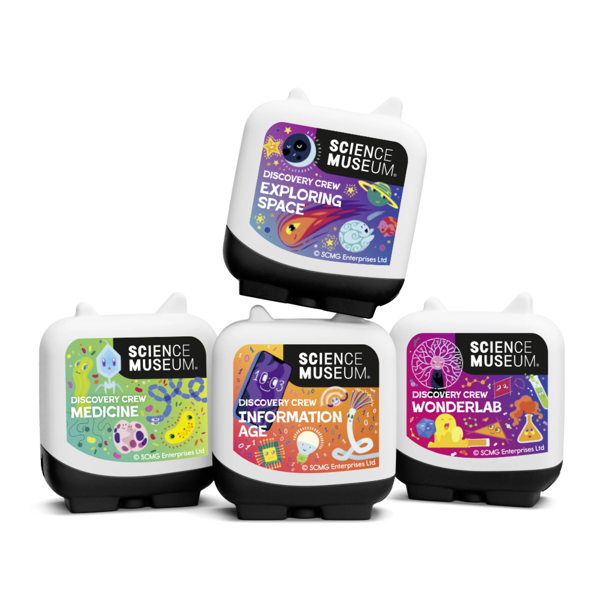 Science Museum Discovery Crew Clever Pocket Tonies Set