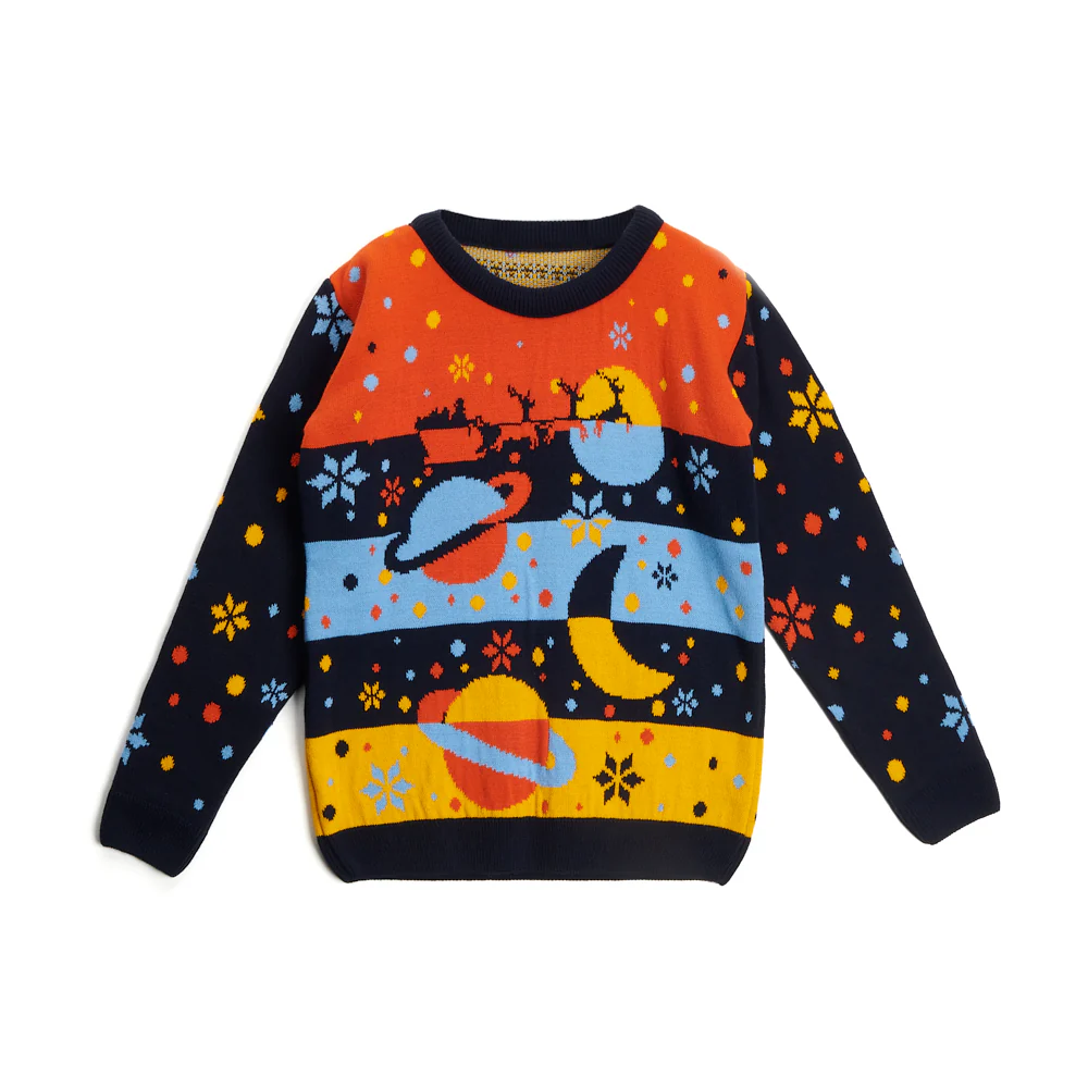 Science Museum Kids Christmas Planet Jumper