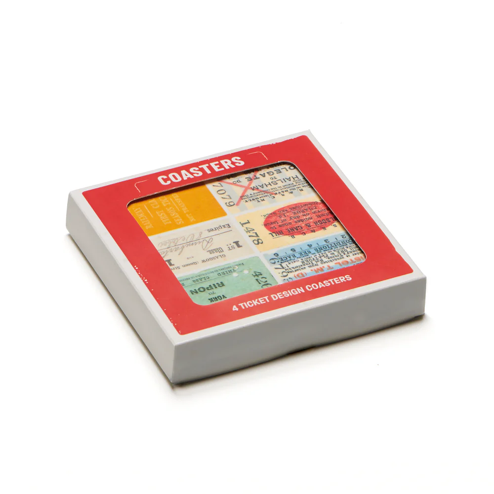 National Railway Museum Railway 200 Ticket Archive Coaster Set - Image 2