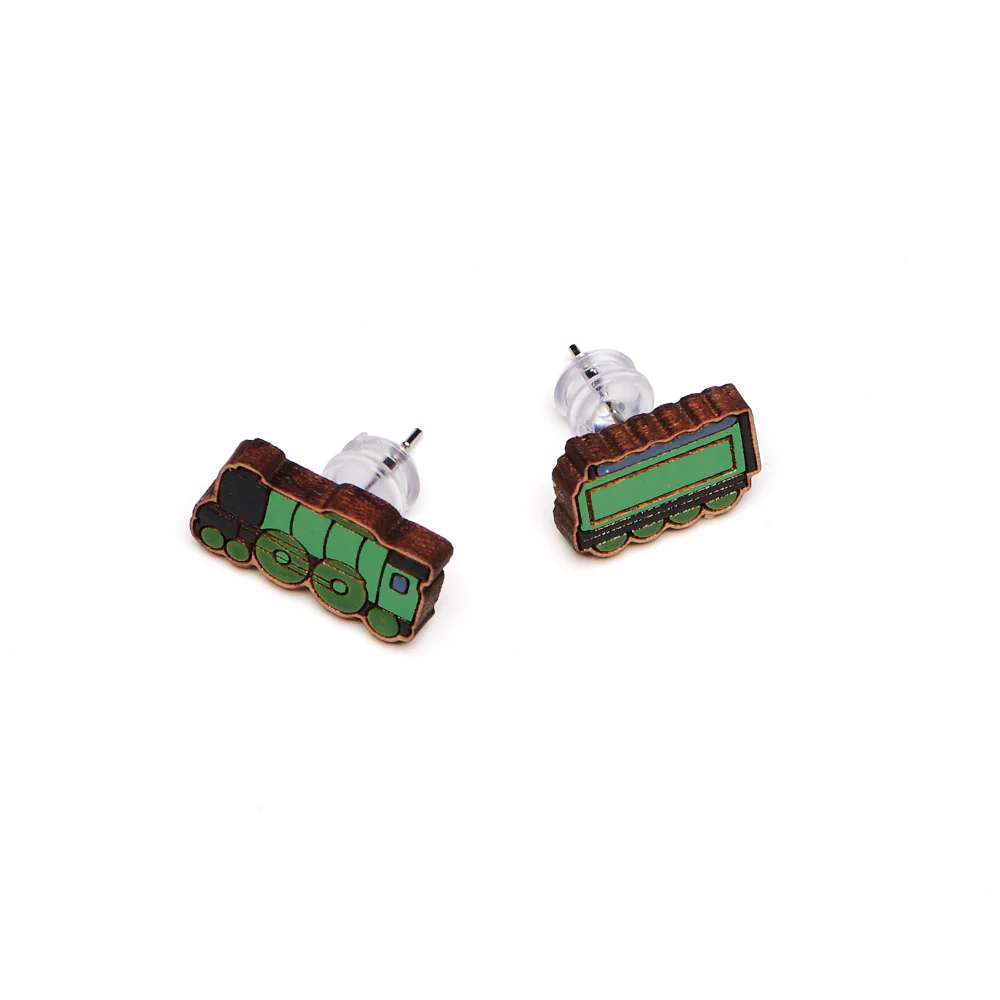 National Railway Museum Flying Scotsman Earrings