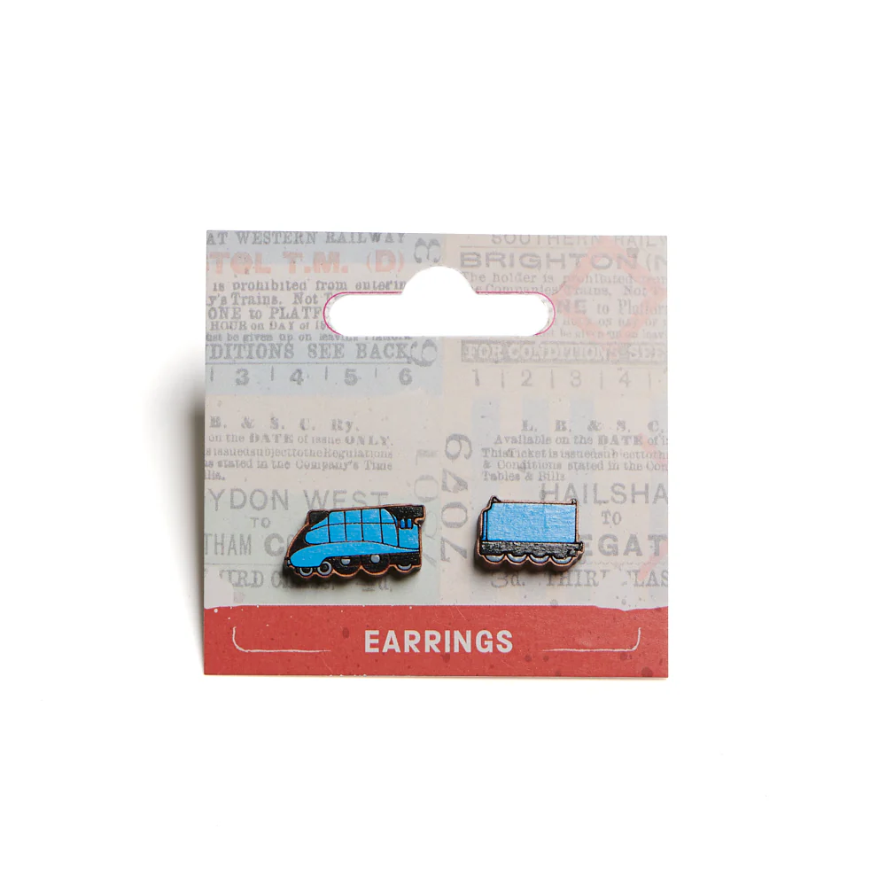 National Railway Museum Mallard Earrings - Image 2