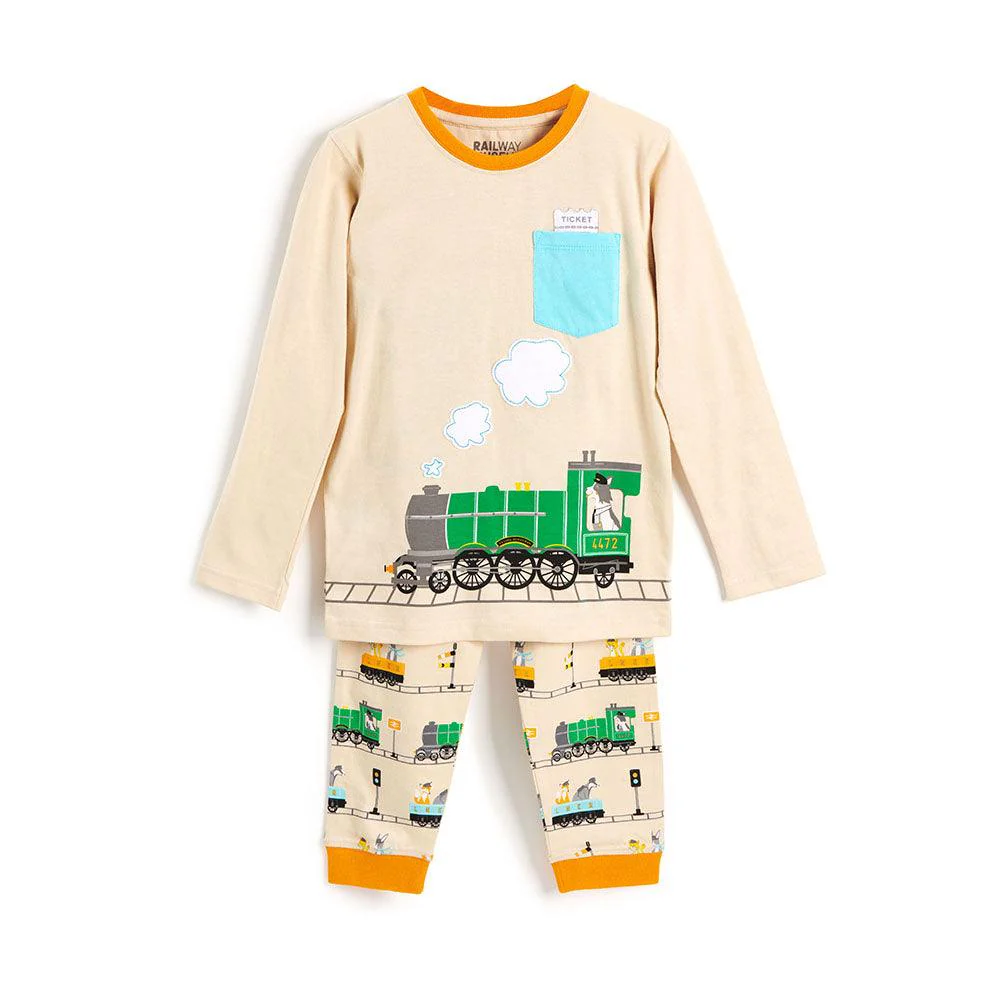 National Railway Museum Flying Scotsman Pyjamas Animals Kids