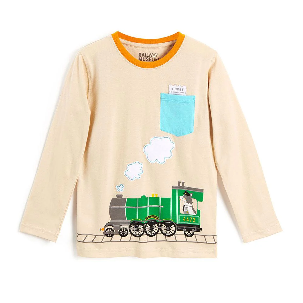 National Railway Museum Flying Scotsman Pyjamas Animals Kids - Image 2
