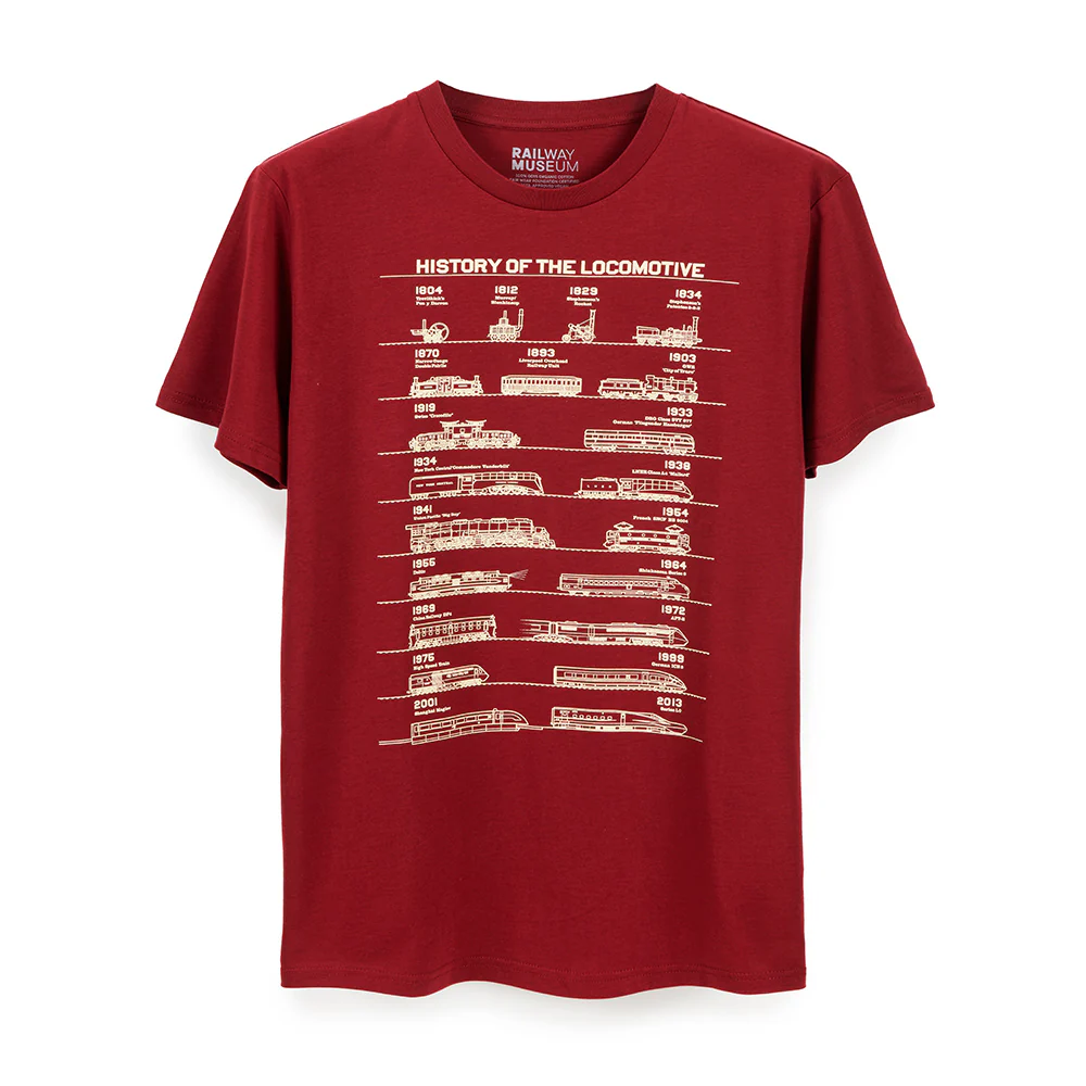 National Railway Museum History of the Locomotive T-shirt