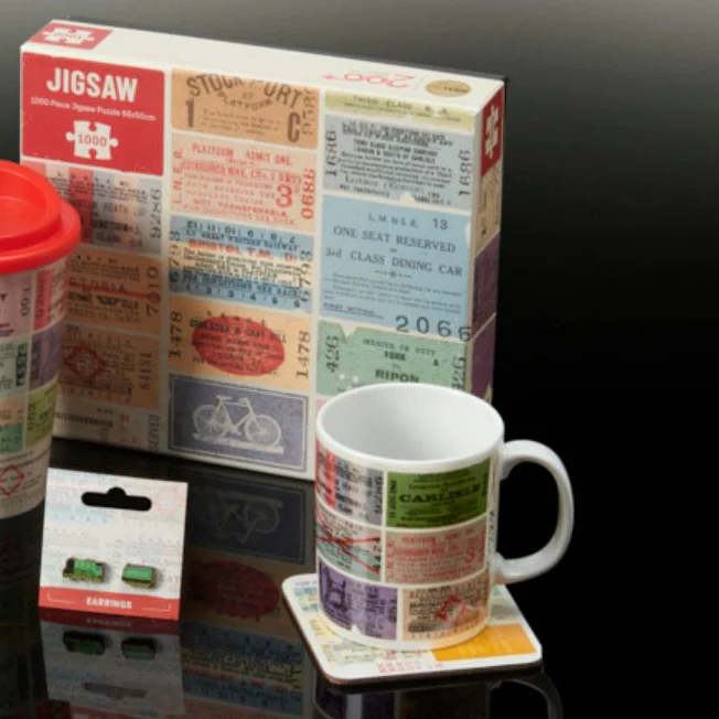 National Railway Museum Railway 200 Ticket Archive 1000-Piece Puzzle - Image 4