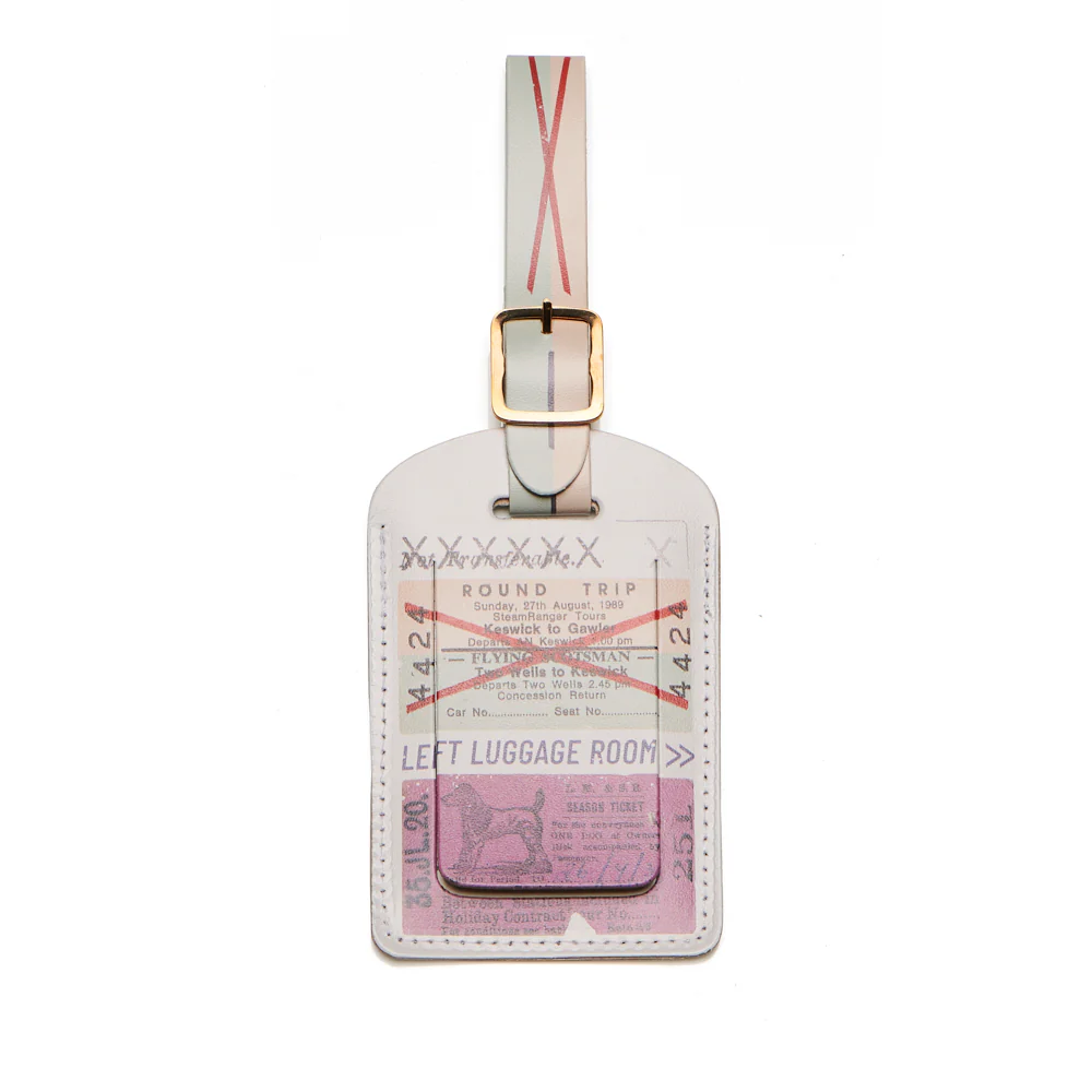 National Railway Museum Railway 200 Ticket Archive Luggage Tag