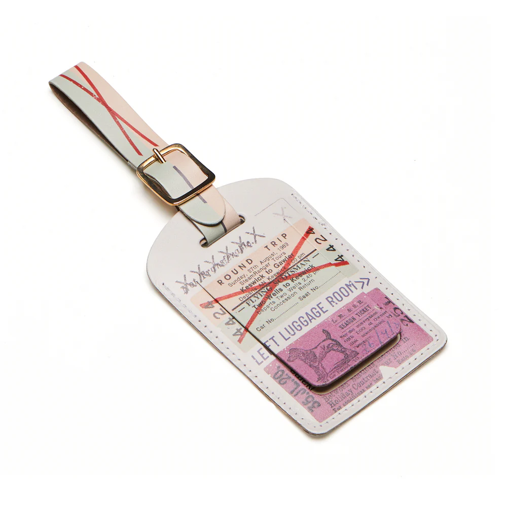 National Railway Museum Railway 200 Ticket Archive Luggage Tag - Image 2