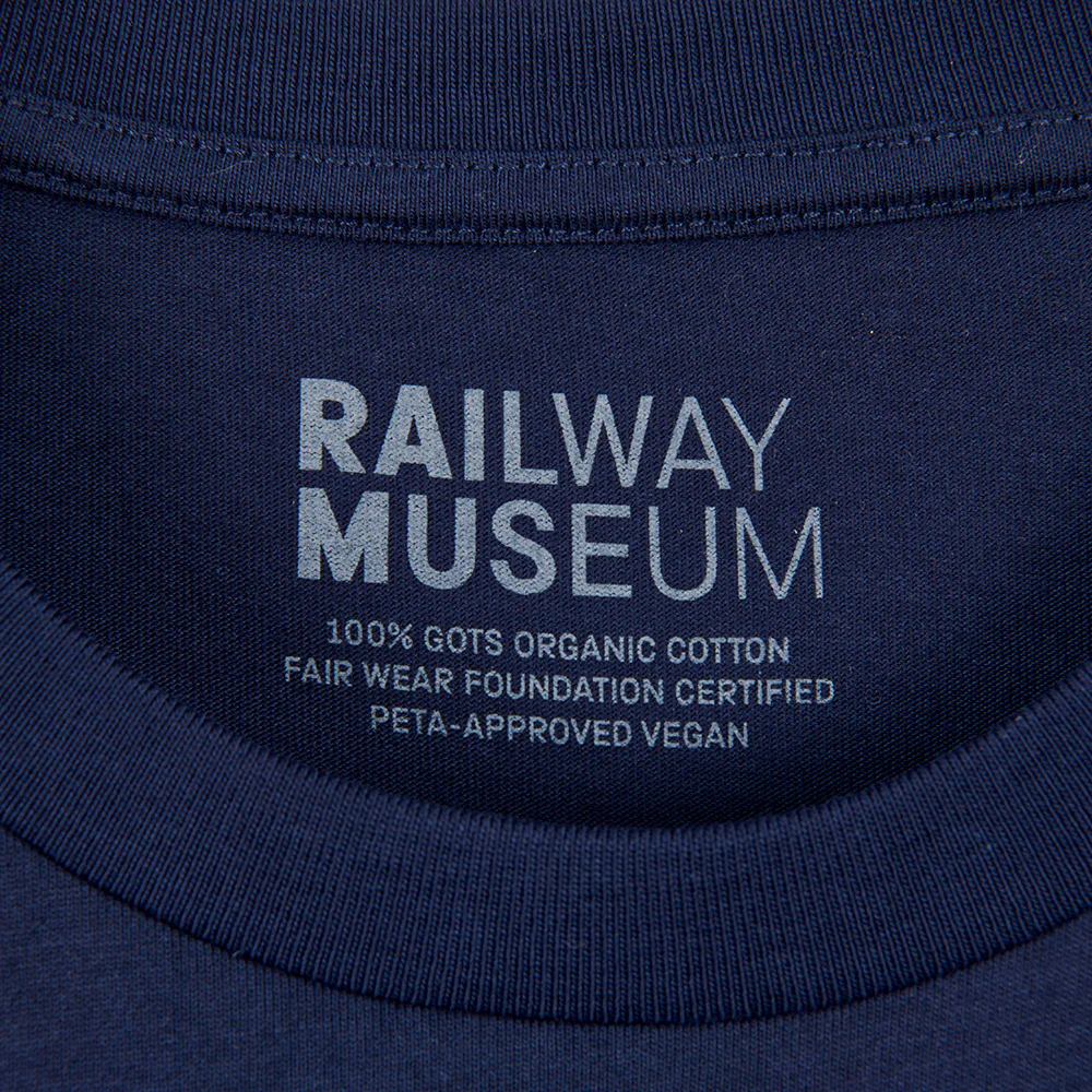 National Railway Museum Mallard Fact File T-Shirt - Image 3