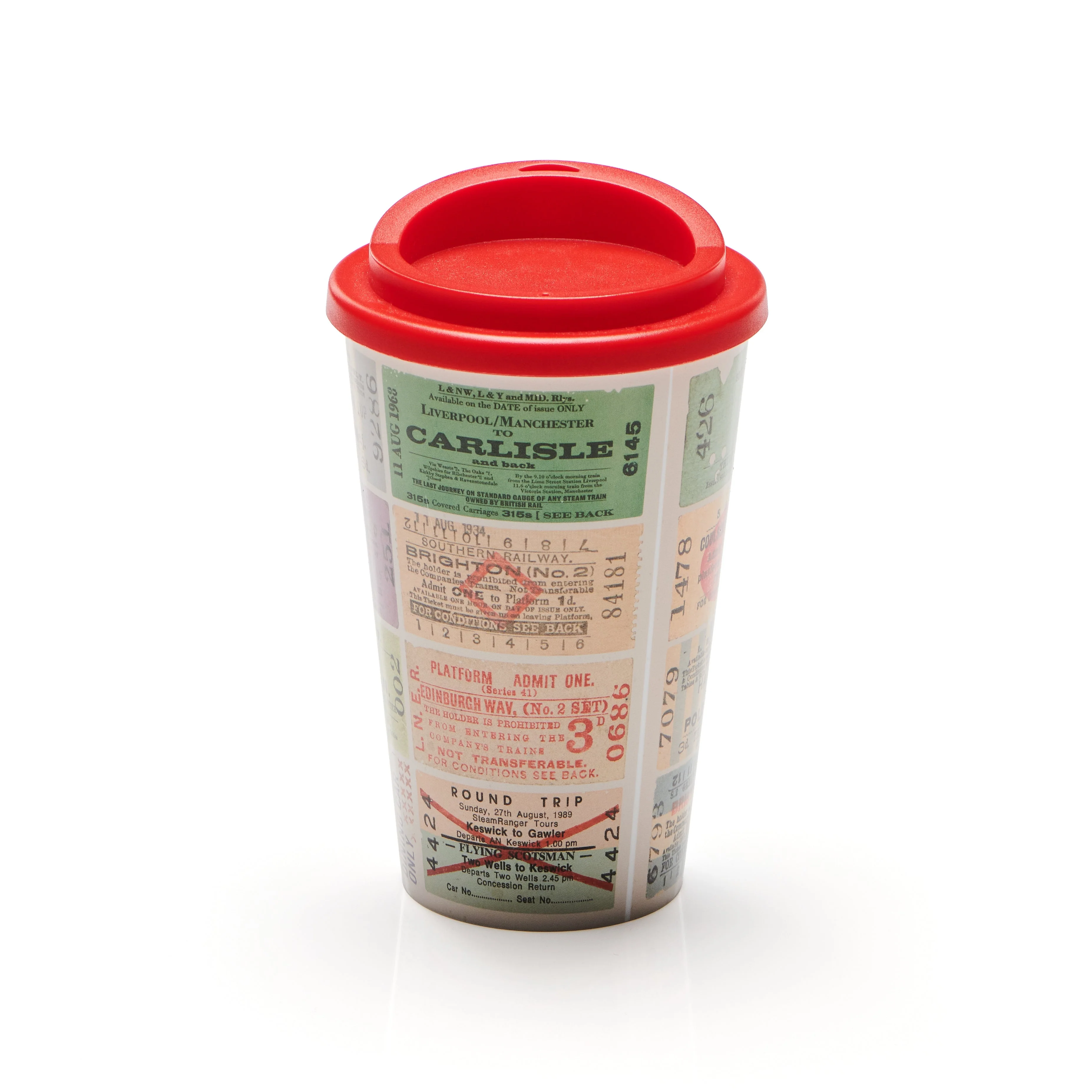 National Railway Museum Railway 200 Ticket Archive Travel Cup - Image 2